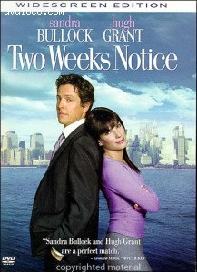 Two Weeks Notice (Widescreen) Cover