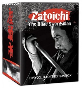 Zatoichi - The Blind Swordsman DVD Collector's Edition Box Cover