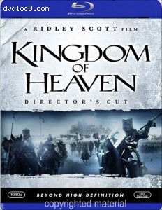 Kingdom of Heaven: Director's Cut (Blu-Ray) Cover