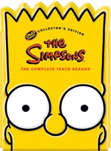 Simpsons - The Complete Tenth Season (Collectible Bart Head Pack), The Cover