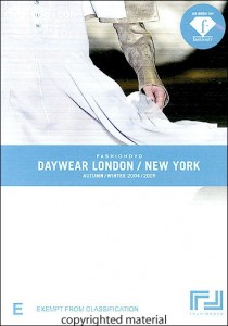 Fashion DVD: Daywear London/New York, Autumn/Winter 2004/2005 Cover