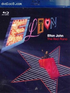 Elton John: Red Piano, The [Blu-ray] Cover