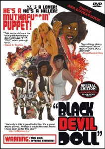 Black Devil Doll Cover