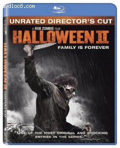 Halloween II: Unrated Director's Cut [Blu-ray] Cover