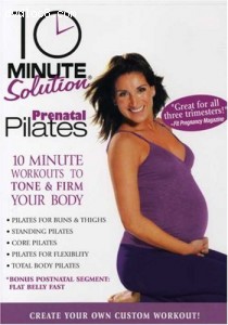 10 Minute Solution: Prenatal Pilates Cover