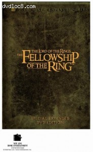 Lord of The Rings, The: The Fellowship of The Ring - Platinum Series Special Extended Edition (Canadian Edition) Cover
