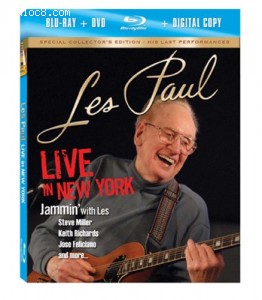 Les Paul: Live in New York (Special Collector's Edition) (Blu-ray Combo Pack) Cover