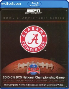 2010 ESPN Citi BCS National Championship Cover