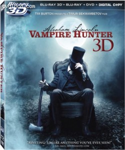 Abraham Lincoln: Vampire Hunter 3D (Blu-ray 3D) Cover