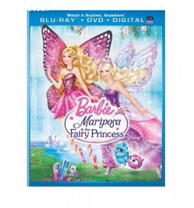 Barbie Mariposa &amp; the Fairy Princess (Blu-ray + DVD + Digital Copy + UltraViolet) Cover