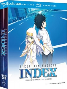 A Certain Magical Index: Complete Season 1 (Blu-ray/DvD Combo) Cover