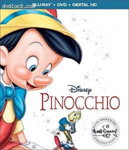 Pinocchio: Signature Collection [Blu-ray + DVD + Digital HD] Cover