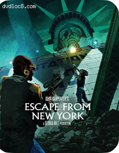 Escape From New York [Limited Edition Steelbook] [Blu-ray] Cover