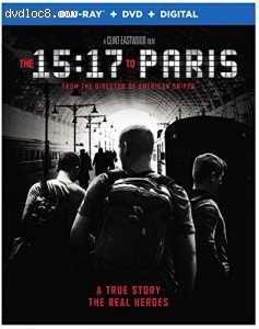 15:17 To Paris, The [Blu-ray + DVD + Digital] Cover