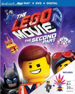 Lego Movie 2, The - The Second Part (Target Exclusive) [Blu-ray + DVD + Digital] Cover