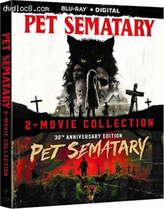 Pet Sematary 2-Movie Collection [Blu-ray + Digital] Cover
