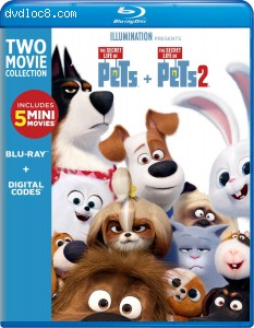Secret Life of Pets 2-Movie Collection, The [Blu-ray + Digital] Cover