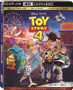 Toy Story 4 [4K Ultra HD + Blu-ray + Digital] Cover