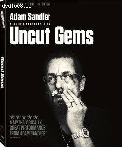 Uncut Gems [Blu-ray + DVD + Digital] Cover