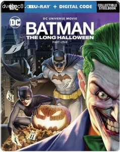 Batman: The Long Halloween, Part One (Best Buy Exclusive SteelBook) [Blu-ray + Digital] Cover