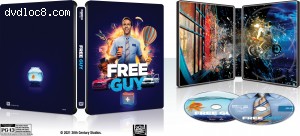 Free Guy (Best Buy Exclusive SteelBook) [4K Ultra HD + Blu-ray + Digital] Cover
