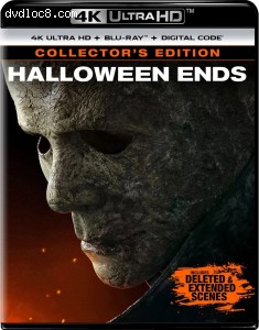 Halloween Ends [4K Ultra HD + Blu-ray + Digital] Cover