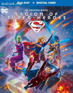 Legion of Super-Heroes [Blu-ray + Digital] Cover