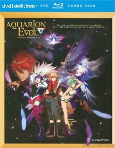 Aquarion EVOL: Season Two - Part One - Alternate Art (Blu-ray + DVD Combo) Cover
