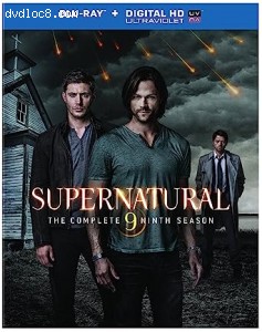 Supernatural: The Complete 9th Season (Blu-Ray + Digital) Cover