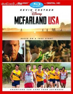 McFarland, USA (Blu-ray + Digital HD) Cover