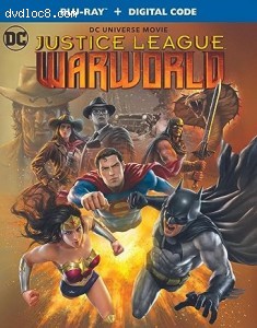 Justice League: Warworld [Blu-ray + Digital] Cover