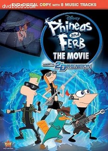 Phineas and Ferb the Movie: Across the 2nd Dimension Cover