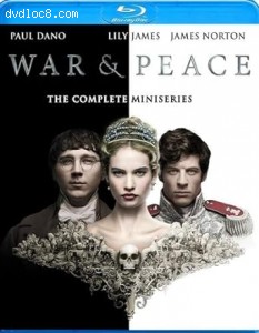 War &amp; Peace: The Complete Miniseries [Blu-Ray] Cover