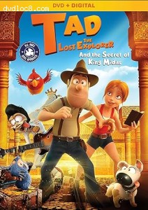 Tad the Lost Explorer and the Secret of King Midas Cover