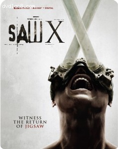 Saw X [4K Ultra HD + Blu-ray + Digital] Cover