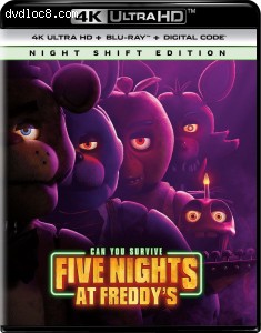 Five Nights At Freddy's (Night Shift Edition) [4K Ultra HD + Blu-ray + Digital HD] Cover
