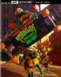 Teenage Mutant Ninja Turtles: Mutant Mayhem [4K Ultra HD + Blu-ray + Digital 4K] Cover