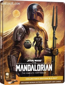Mandalorian, The: The Complete First Season (Collector's Edition SteelBook) [Blu-ray] Cover