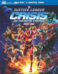 Justice League: Crisis on Infinite Earths - Part One [Blu-Ray + Digital HD] Cover