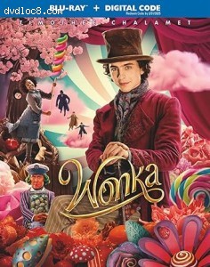 Wonka [Blu-ray + Digital HD] Cover