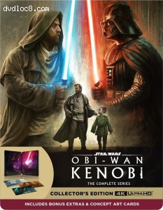 Obi-Wan Kenobi: The Complete Series (Collector's Edition/SteelBook) [4K Ultra HD] Cover