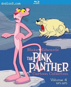 Pink Panther Cartoon Collection: Volume 4: 1971-1975, The [Blu-Ray] Cover