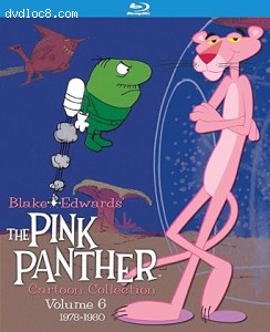 Pink Panther Cartoon Collection: Volume 6: 1978-1980, The [Blu-Ray] Cover