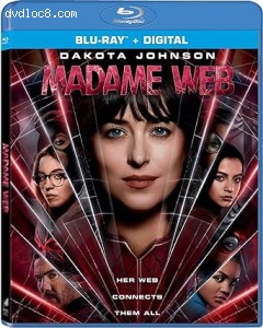 Madame Web [Blu-Ray + Digital] Cover